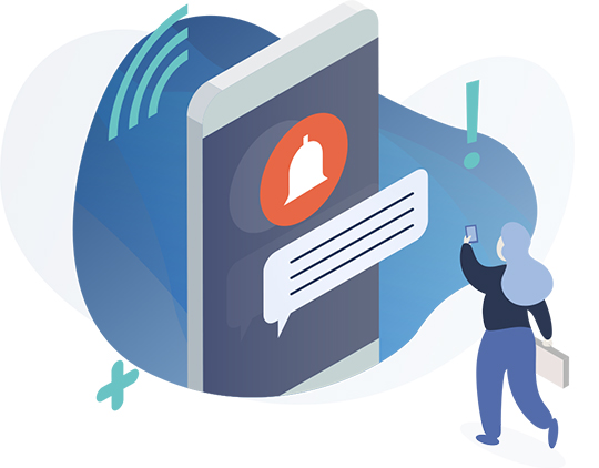 sms push notification