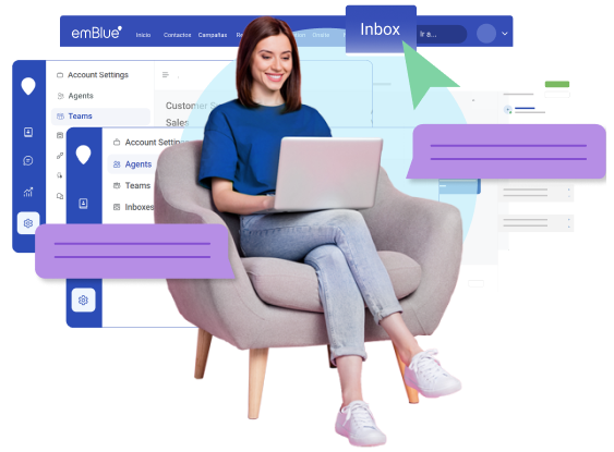 Universal Inbox | WhatsApp, Instagram, Messenger