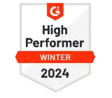 Insígnia da High Performer Winter 2024